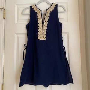 Navy Blue Lilly Pulitzer Romper
